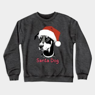 Santa Dog - Doberman Pinscher Crewneck Sweatshirt